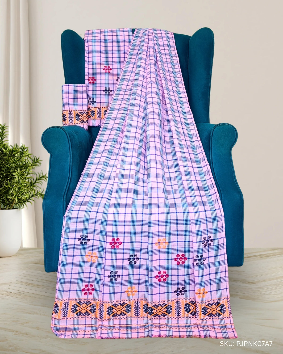 Pajok design Mising mekhela sador
