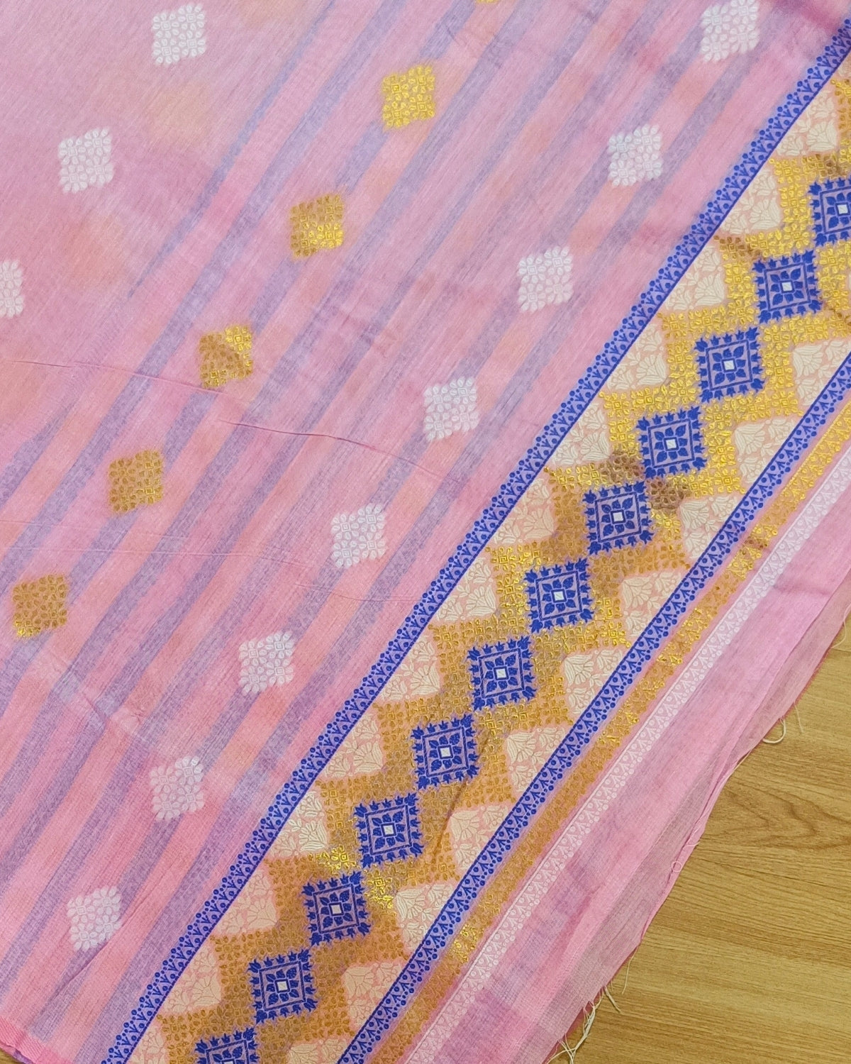 AC cotton mekhela sador