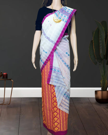 Gero design semi nuni single sador - White