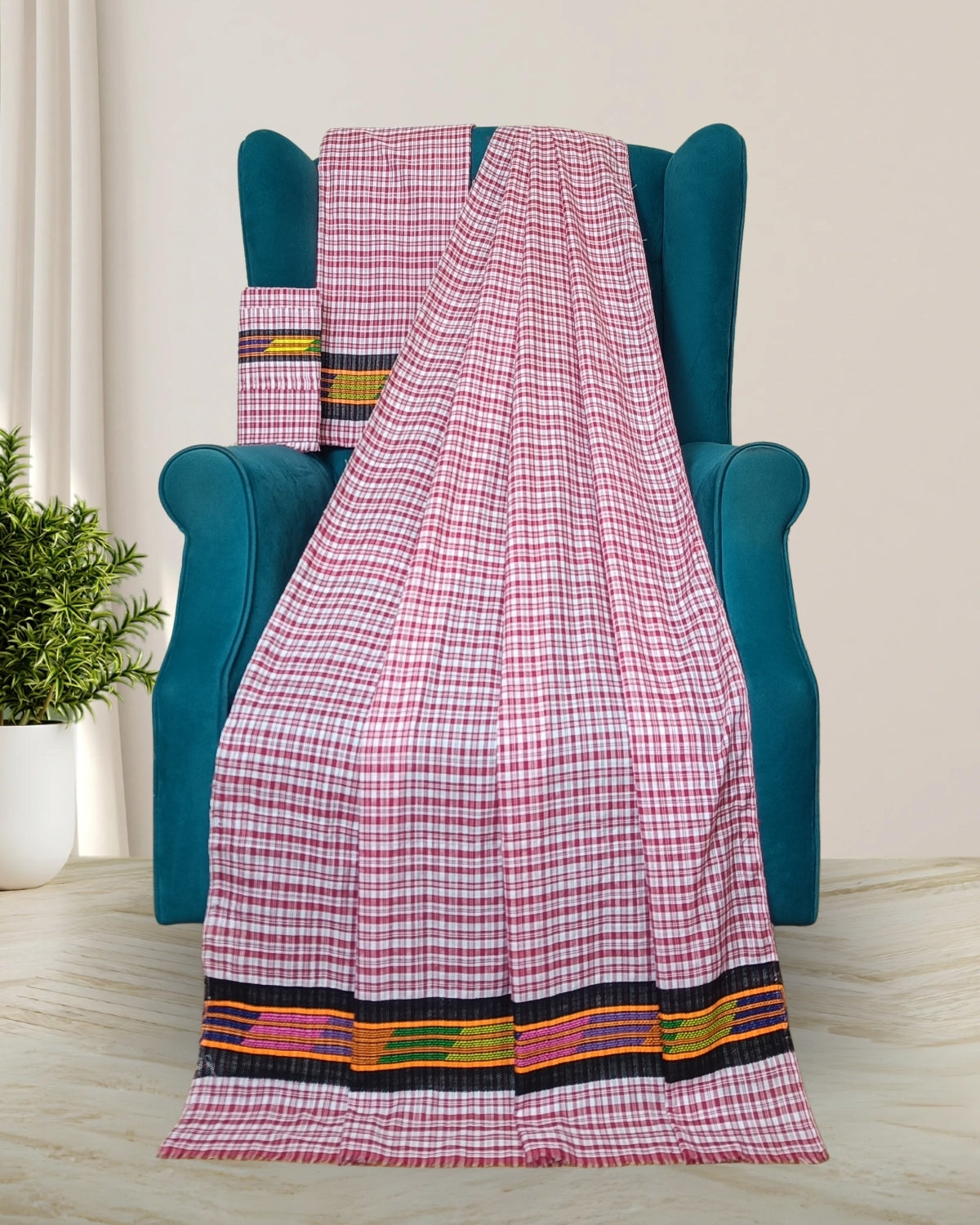 Pajok design Mising mekhela sador