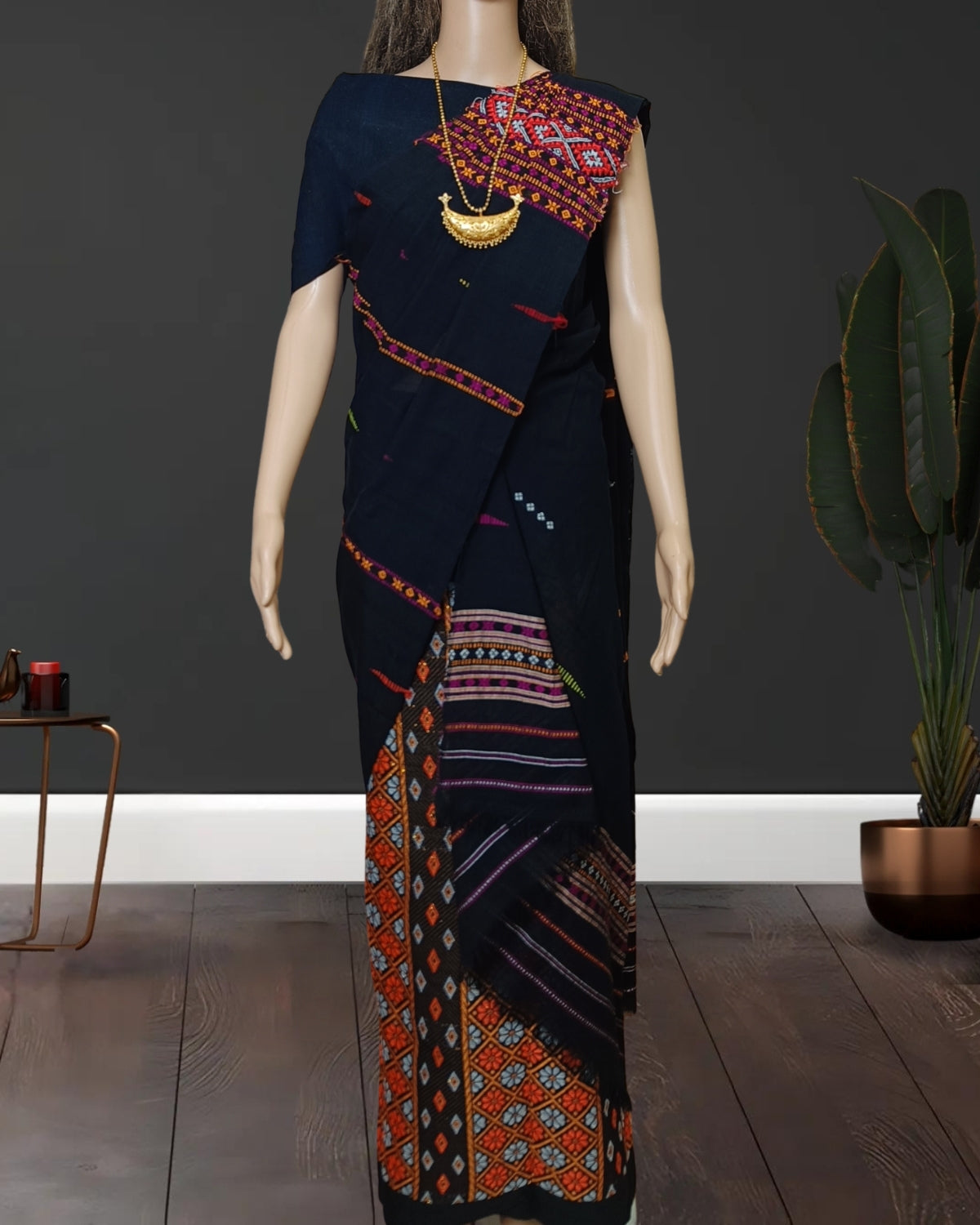 Gero design padmini cotton single sador