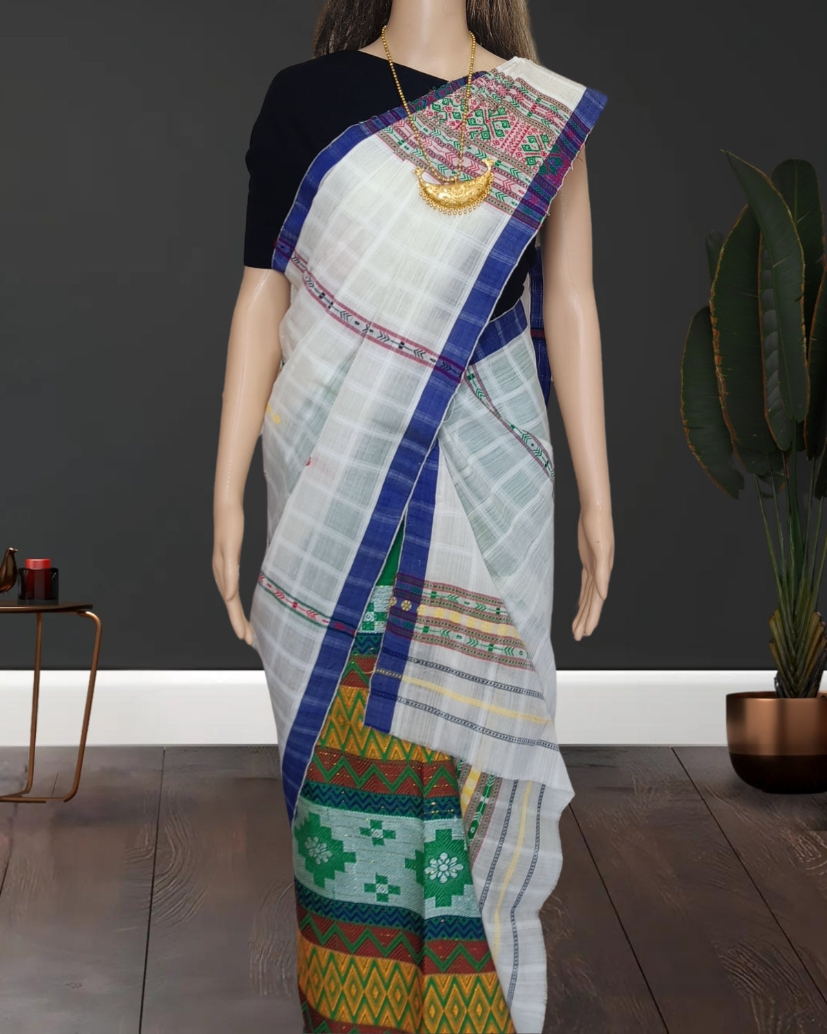 Gero design semi nuni single sador - White