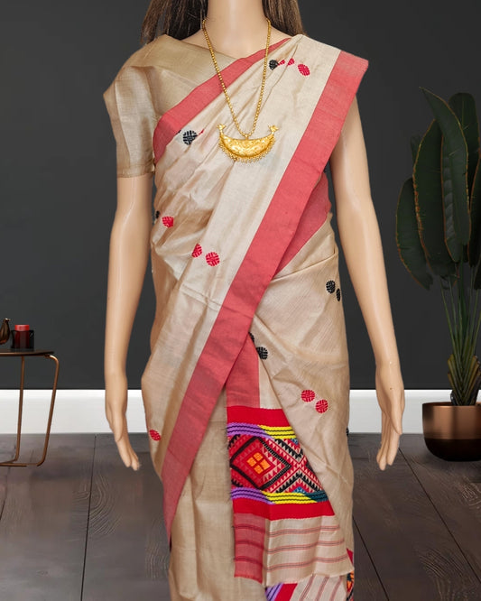 Tussar silk single chadar