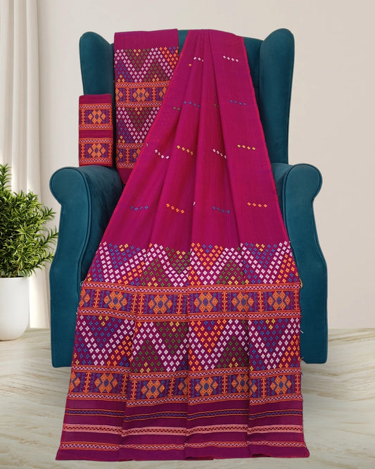 Padmini cotton Mising mekhela sador