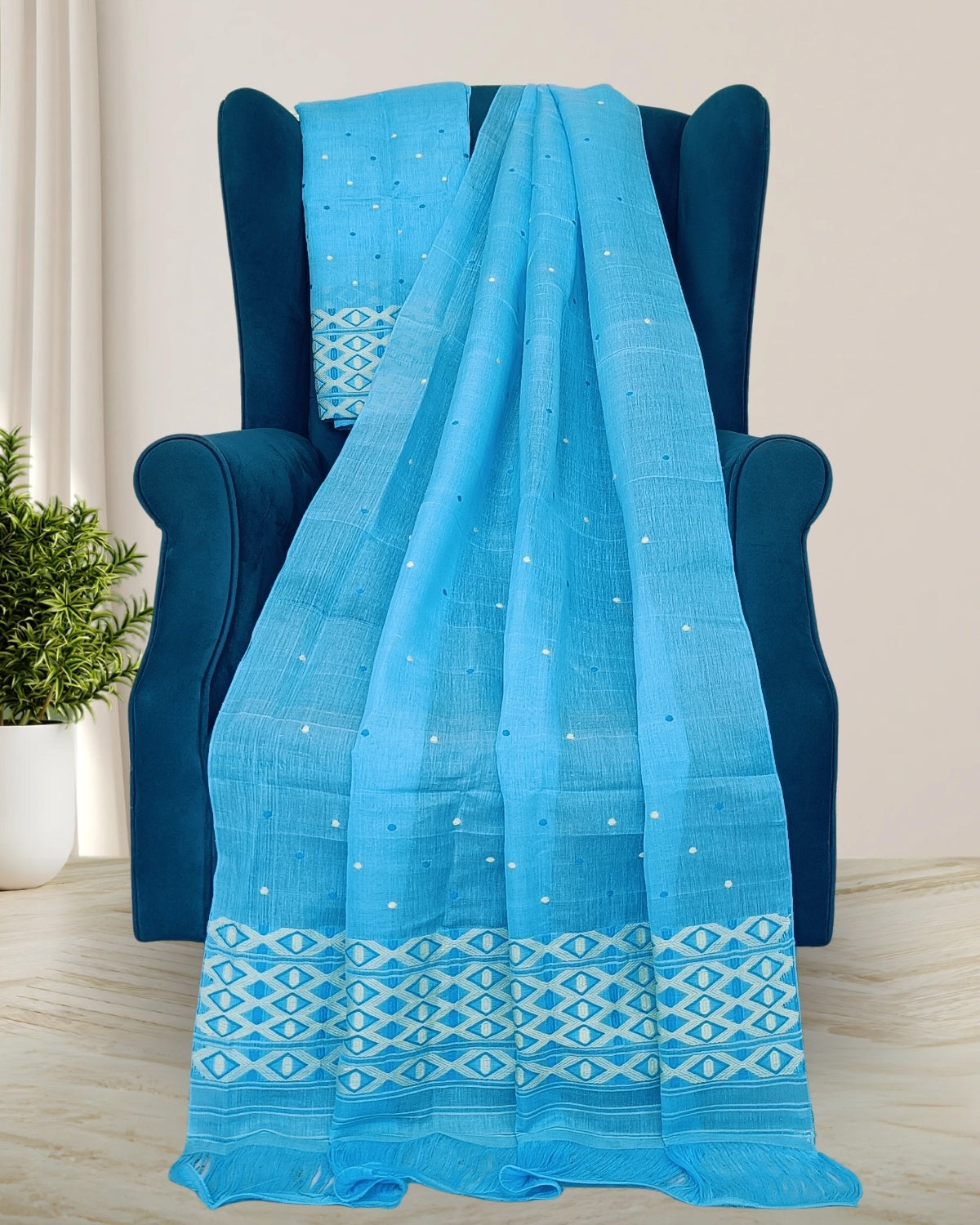 Special nuni cotton mekhela sador