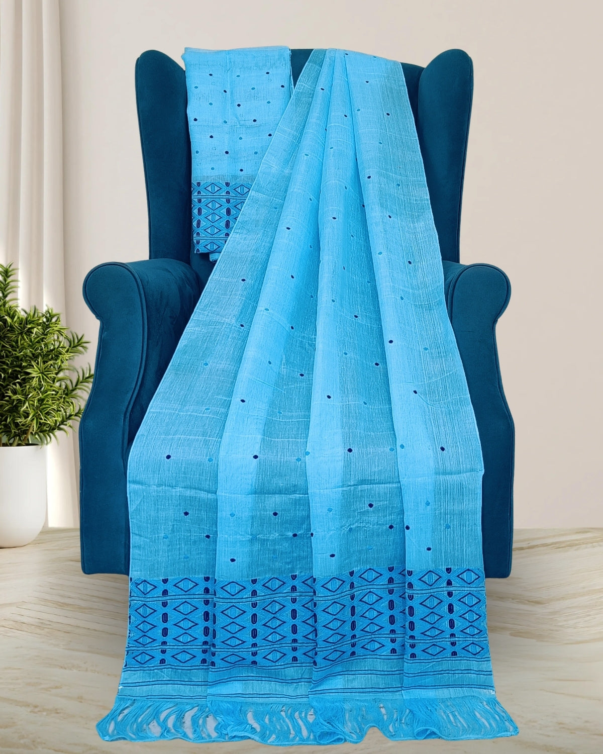 Special nuni cotton mekhela sador