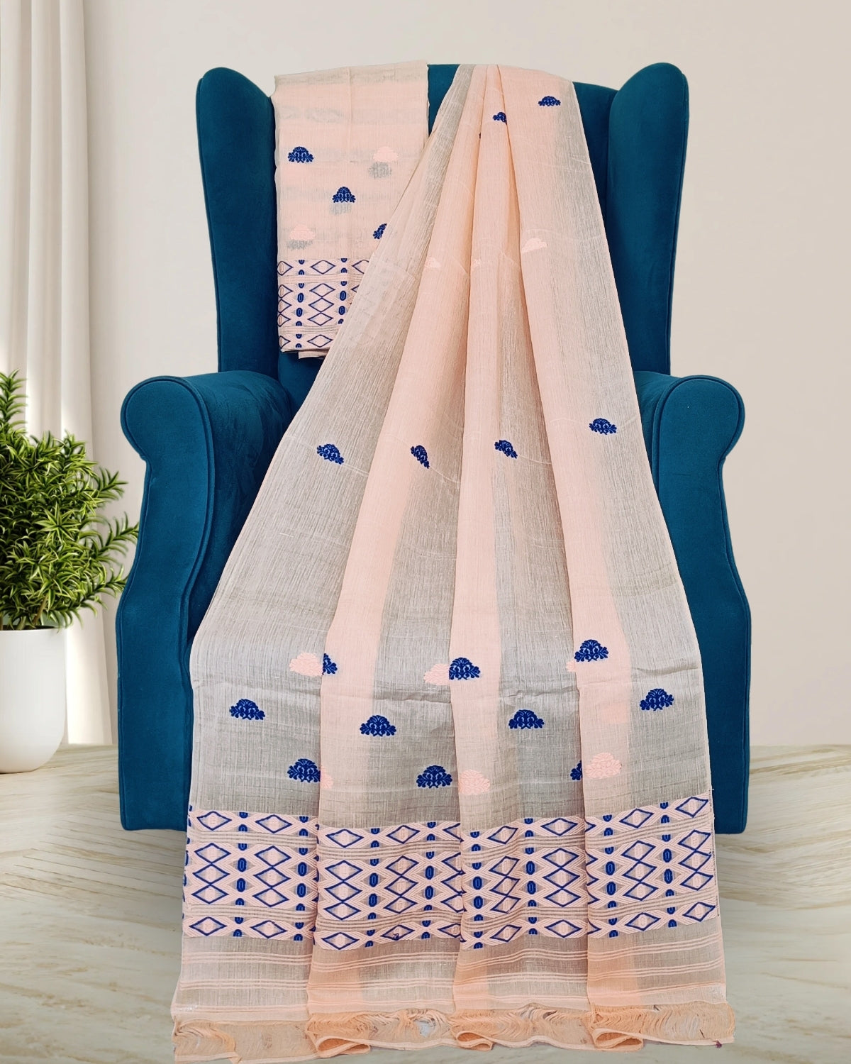 Special nuni cotton mekhela sador