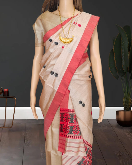 Tussar silk single chadar