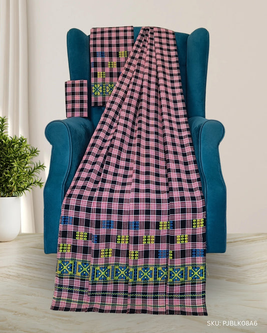 Pajok design Mising mekhela sador