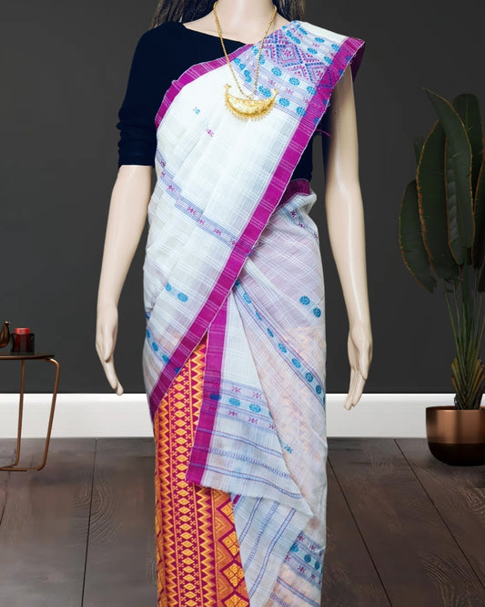 Gero design semi nuni single sador - White