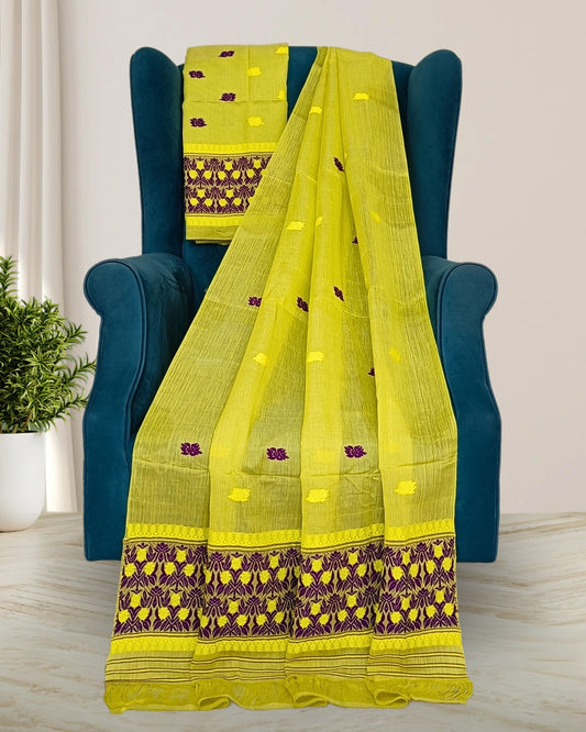 Nuni cotton mekhela chadar