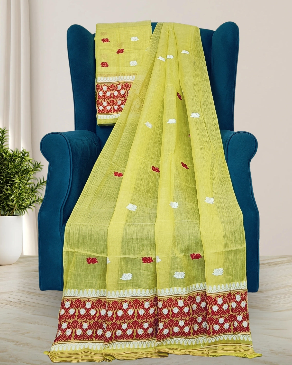 Special nuni cotton mekhela sador