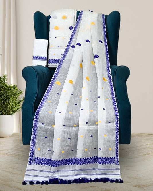 Nuni Cotton Mekhela Chadar