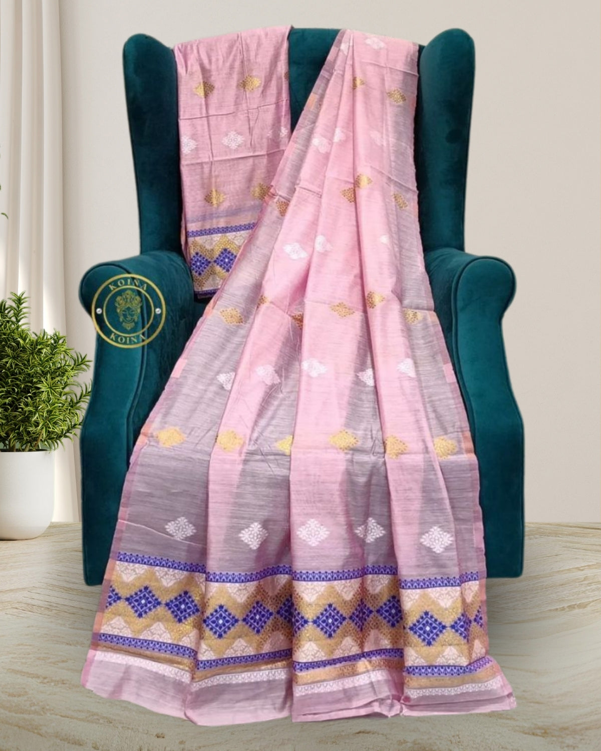 AC cotton mekhela sador
