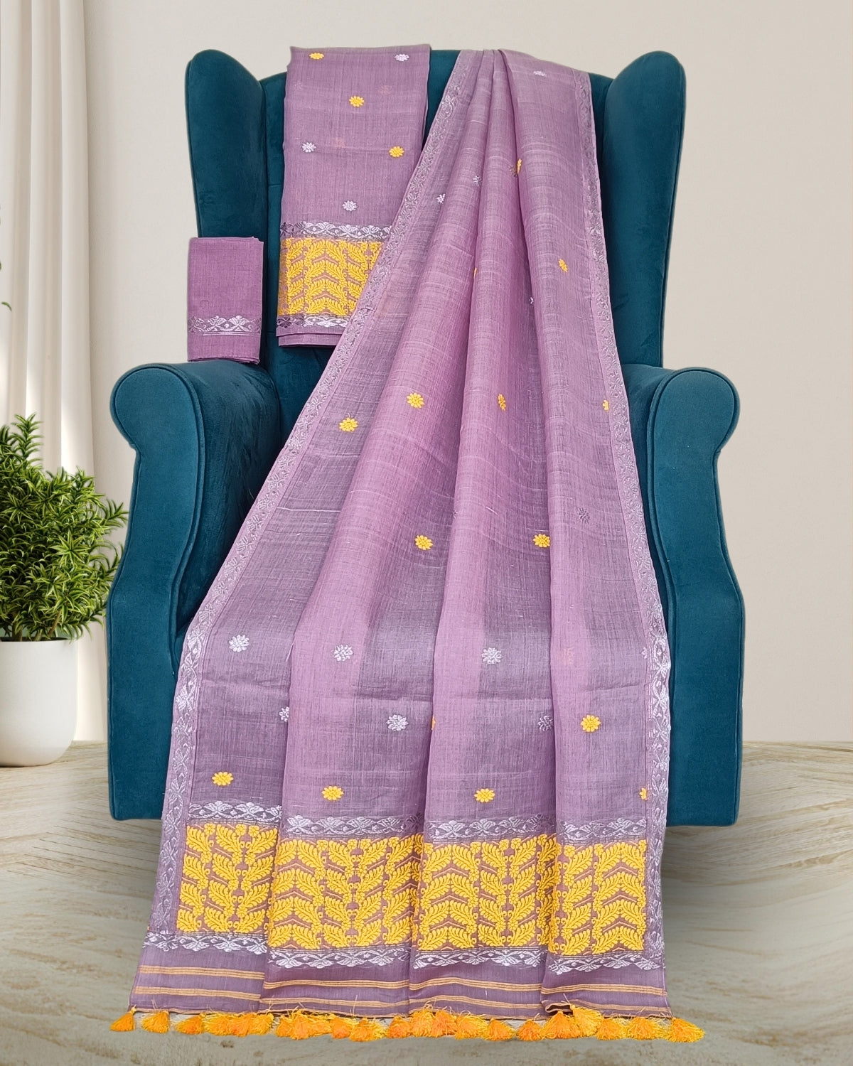 Nuni cotton mekhela chadar