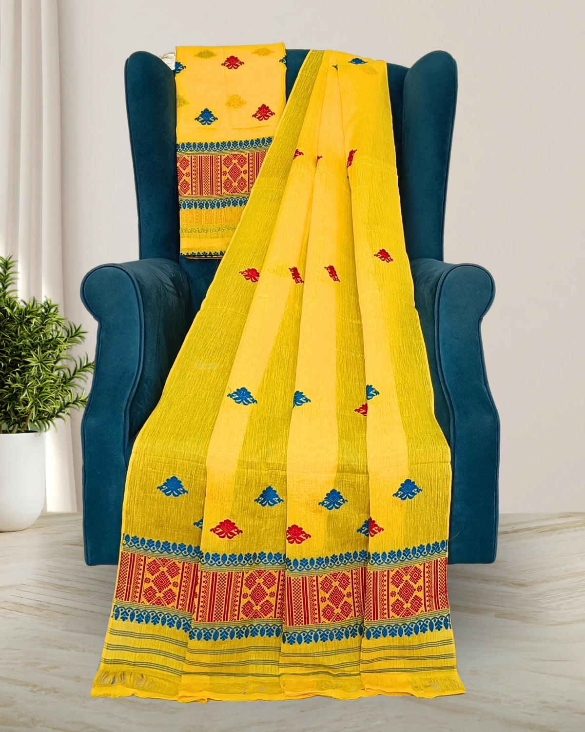 Nuni cotton mekhela chadar