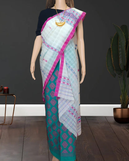 Gero design semi nuni single sador - White