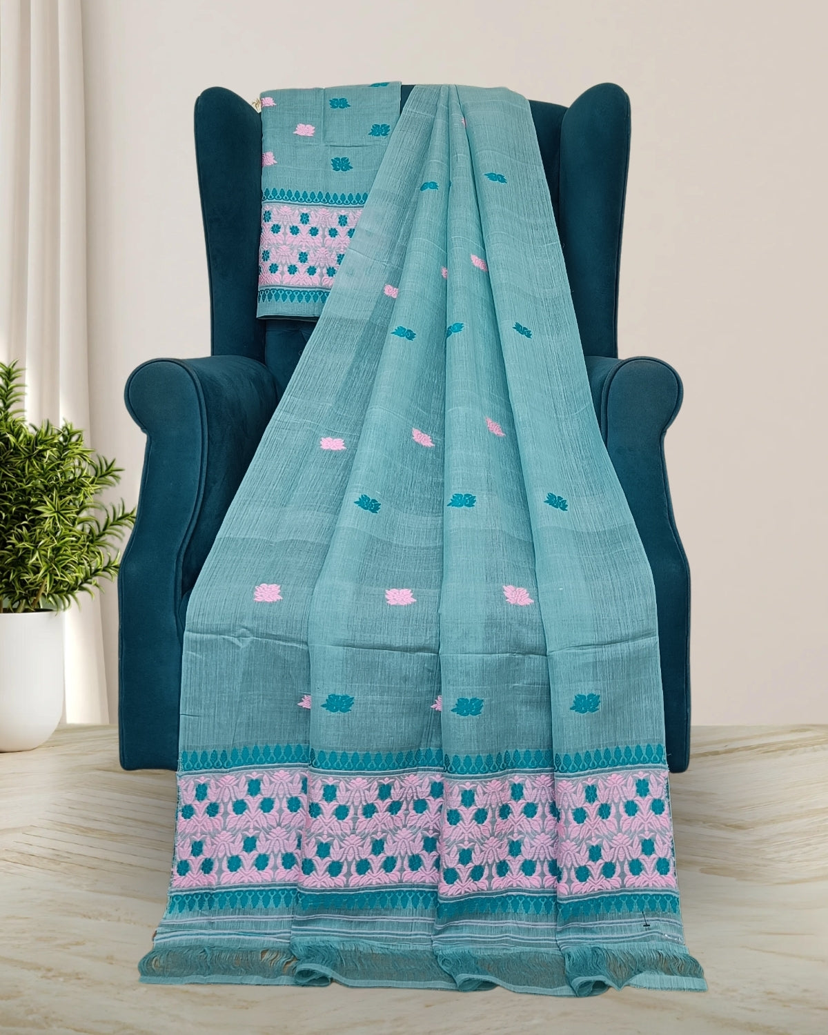 Kesapaat cotton mekhela sador