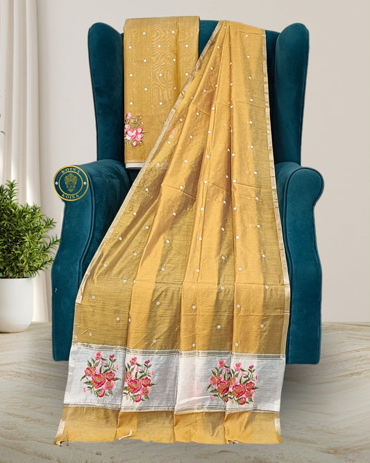 Chanderi Cotton Mekhela Chadar