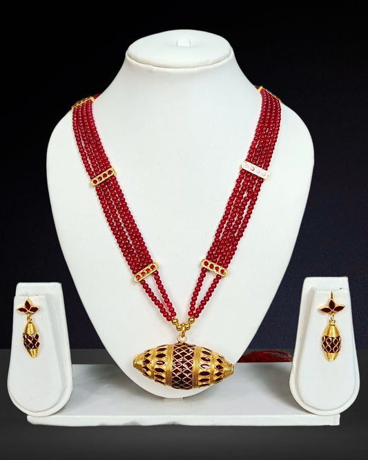 Red dhulbiri set