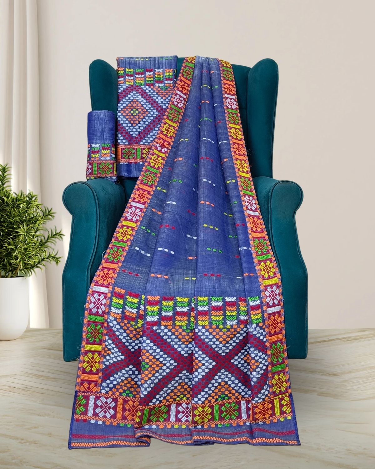 Semi nuni Mising mekhela sador