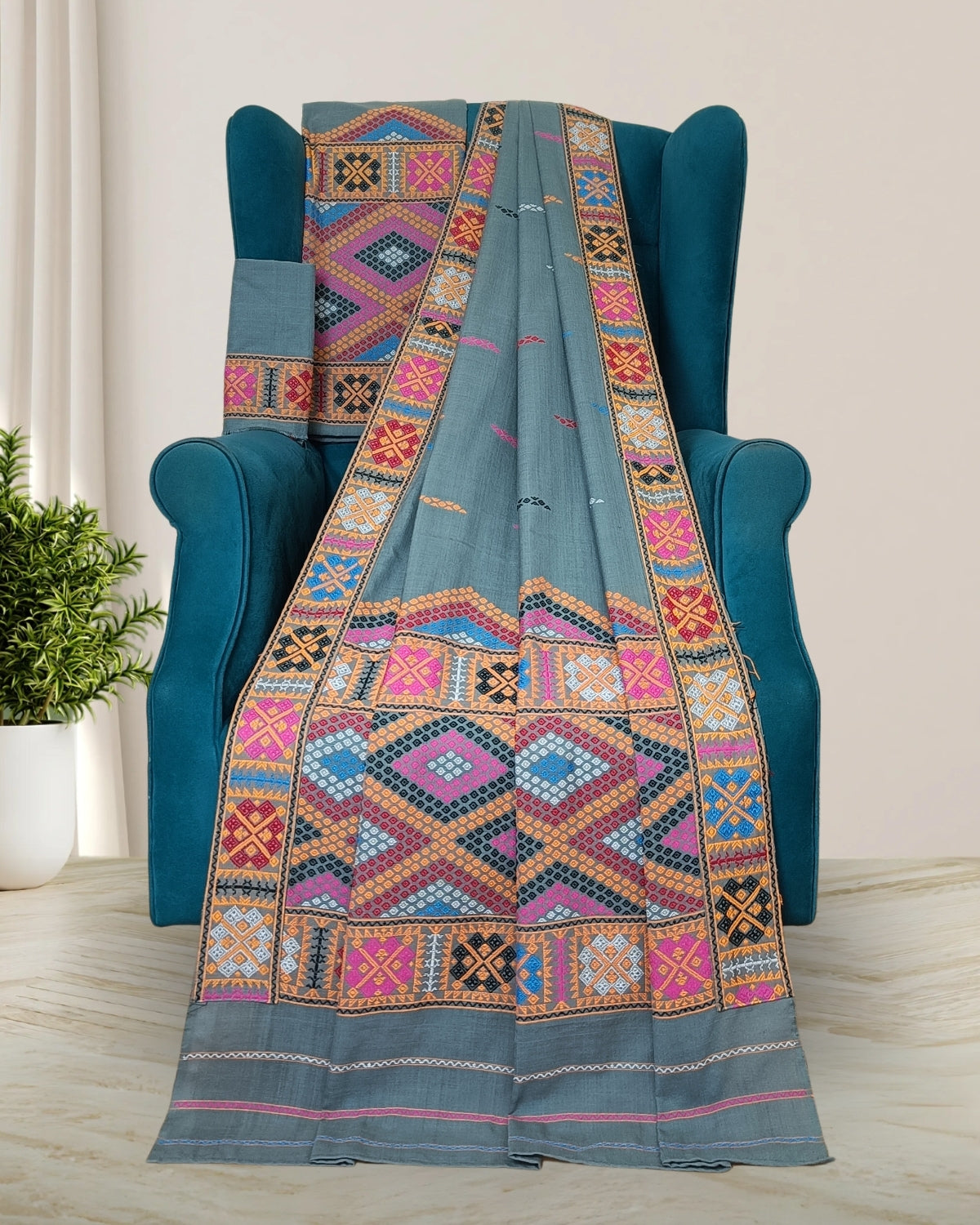 Padmini cotton Mising mekhela sador