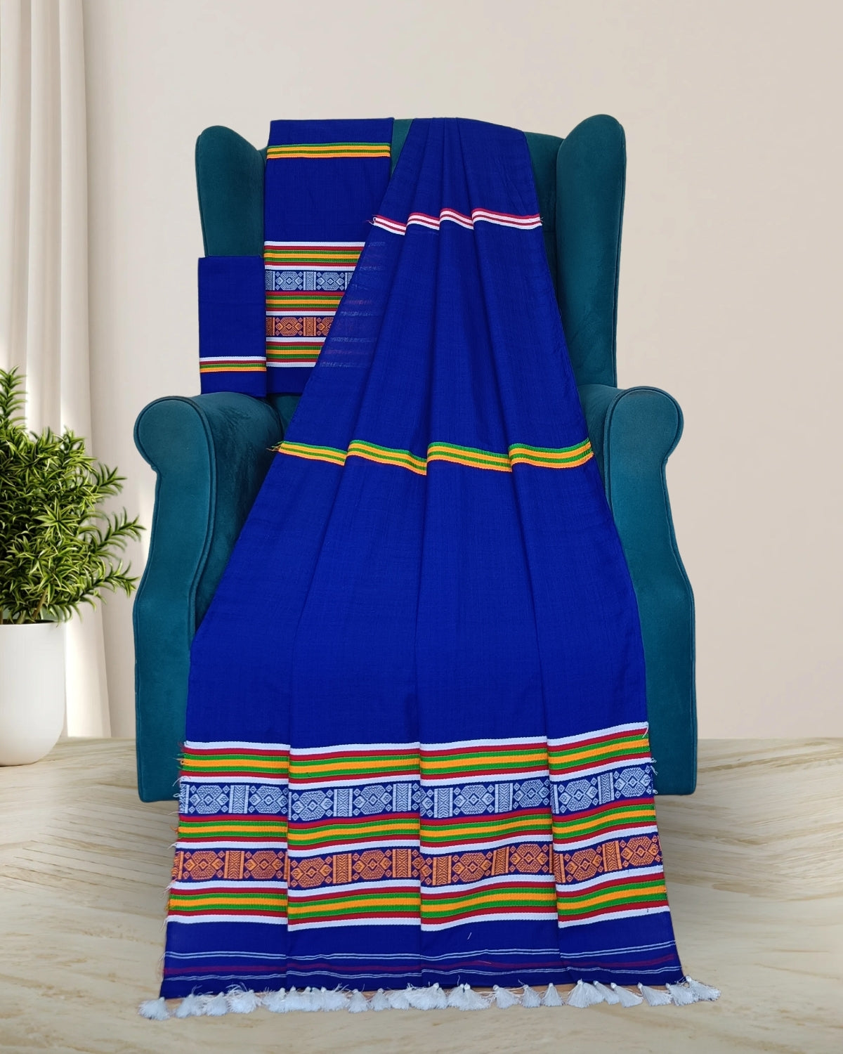 Ribi design Mising mekhela sador