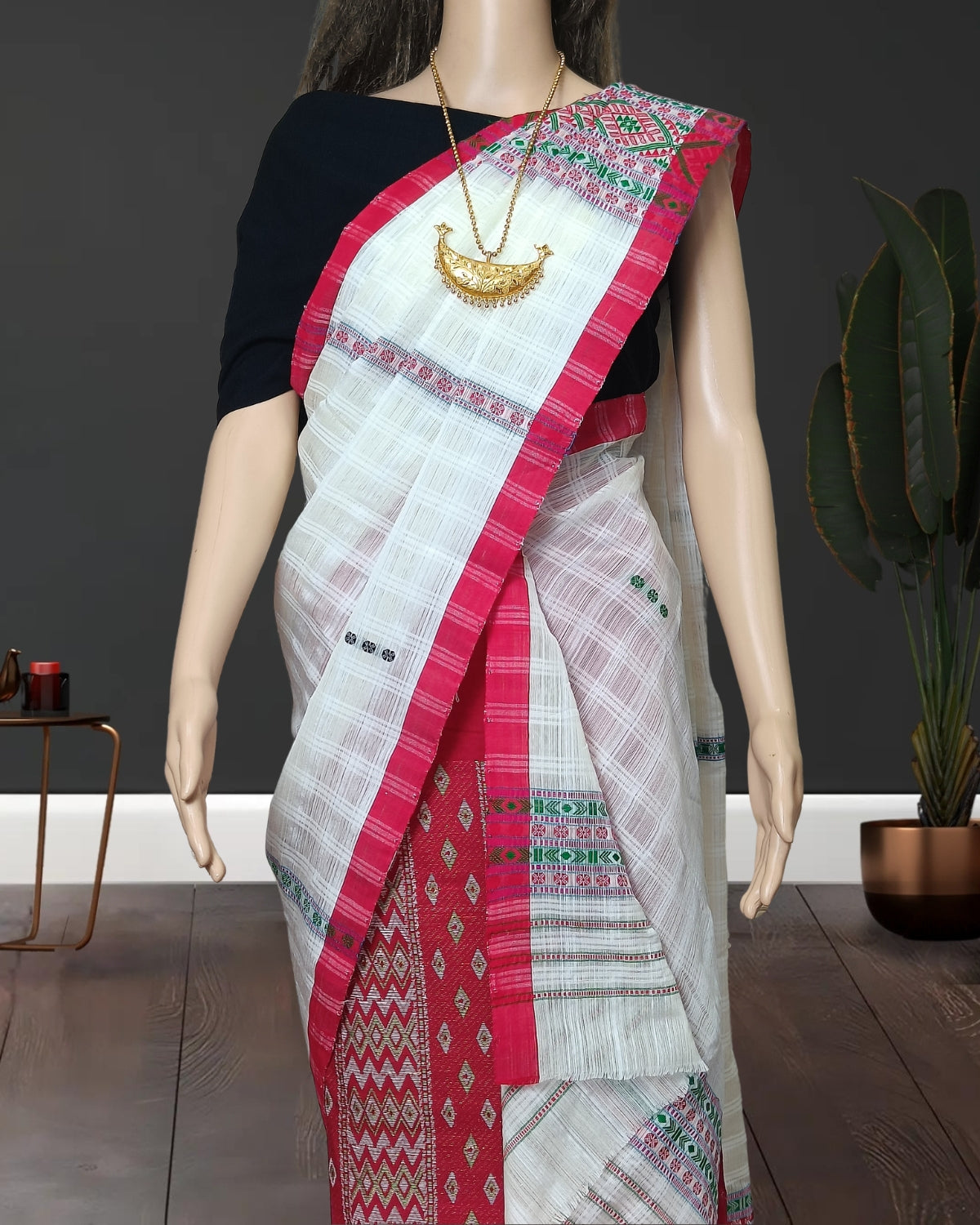 Gero design semi nuni single sador - White