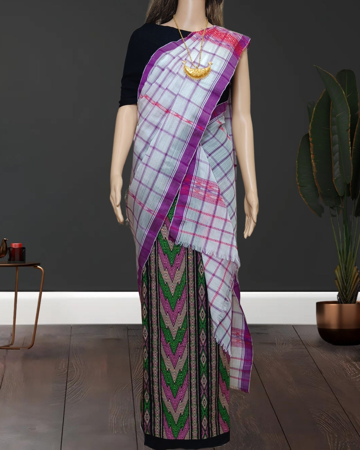 Gero design semi nuni single sador - White