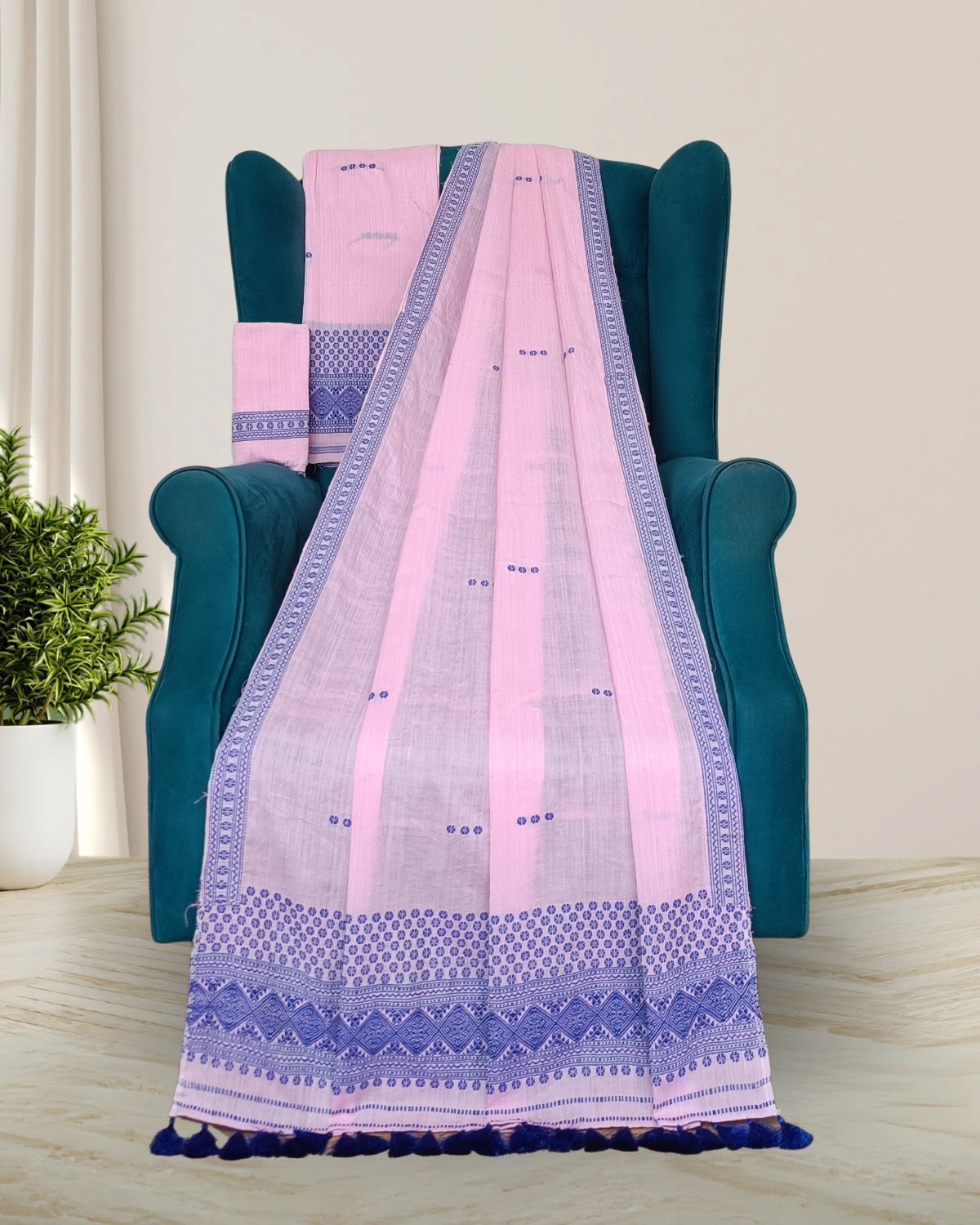 Pure cotton mekhela sador