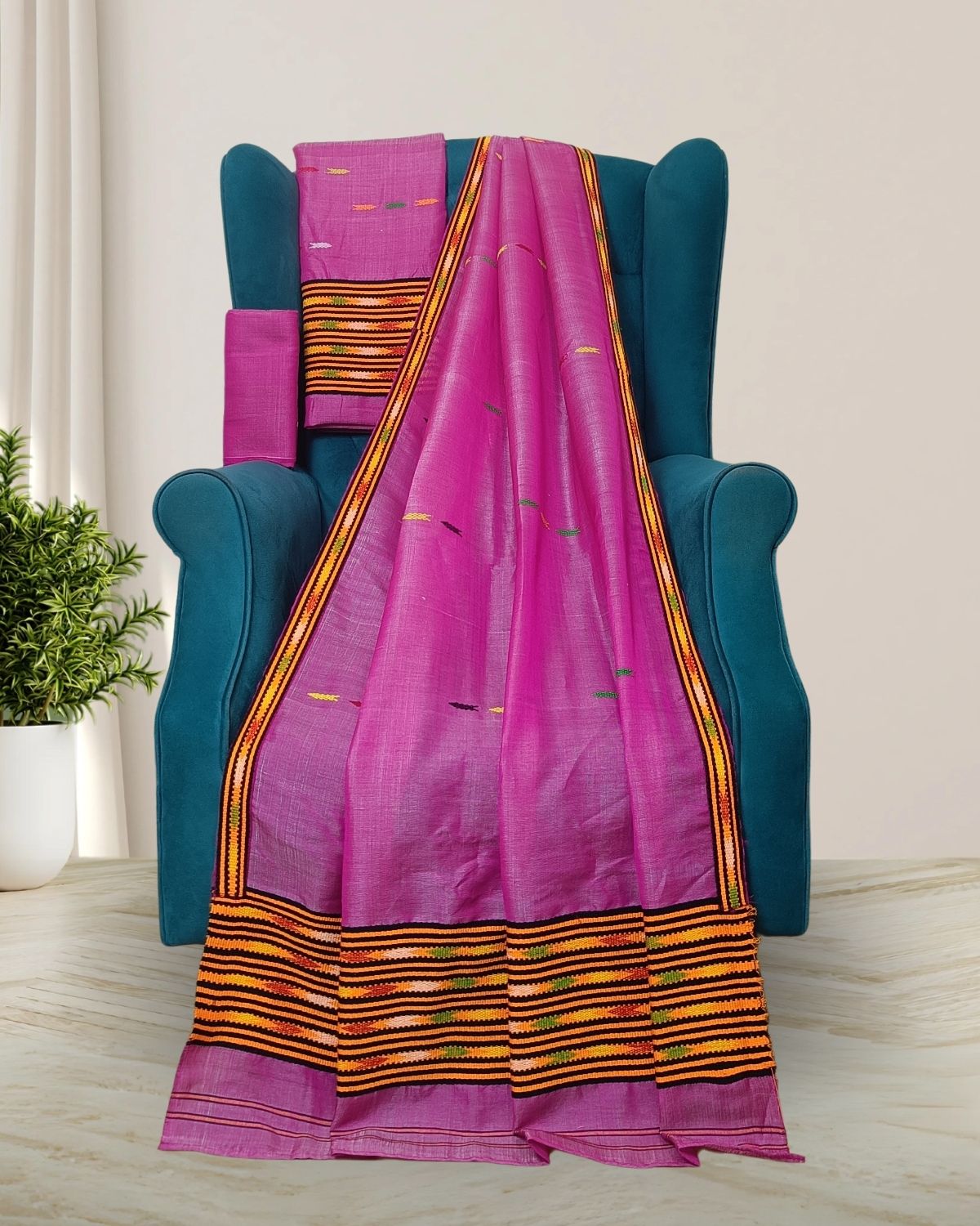 Semi nuni Mising mekhela sador