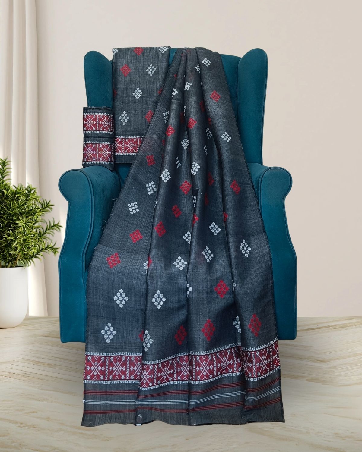 Semi nuni Mising mekhela sador