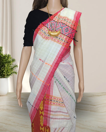 Gero design padmini cotton single sador