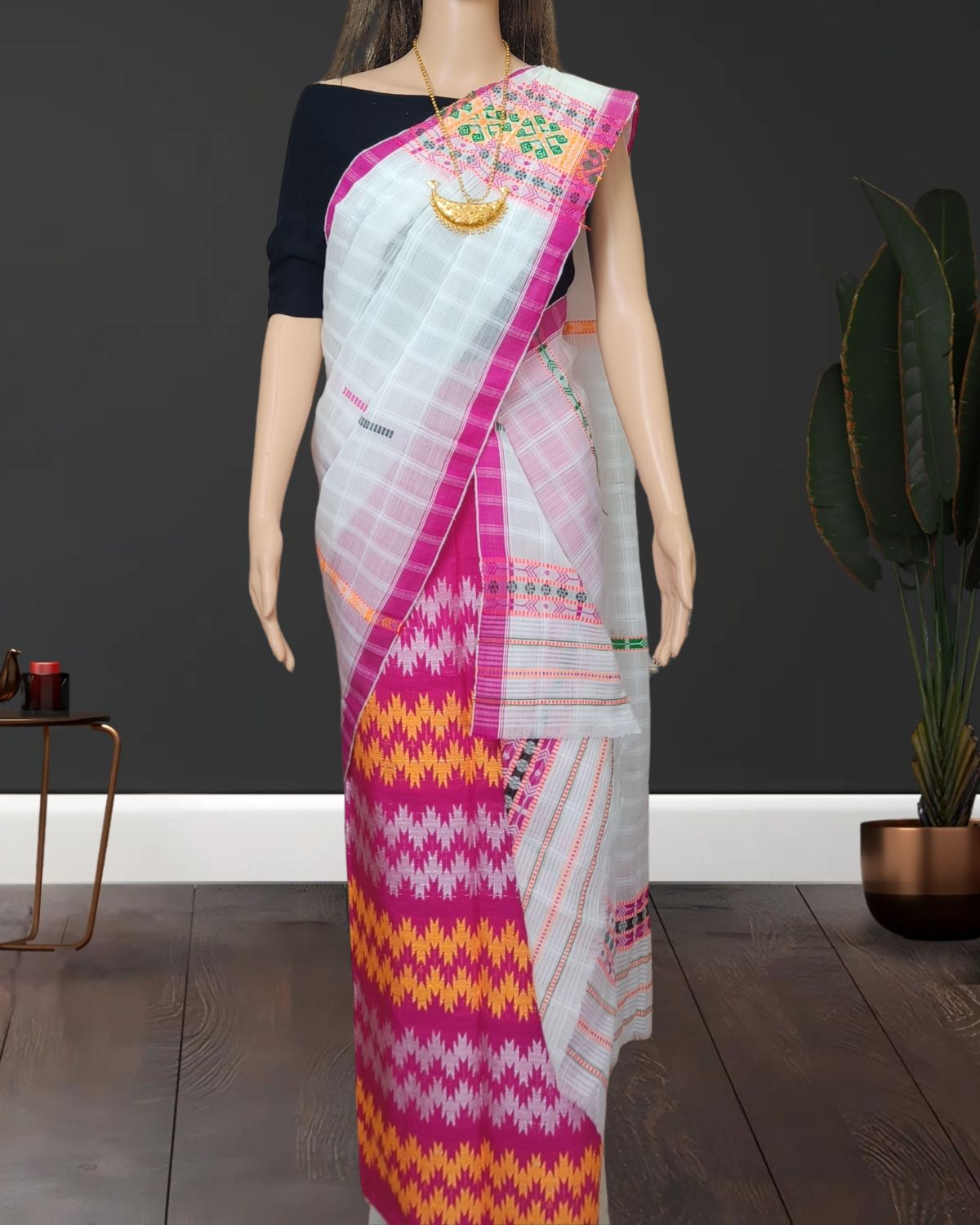 Gero design semi nuni single sador - White