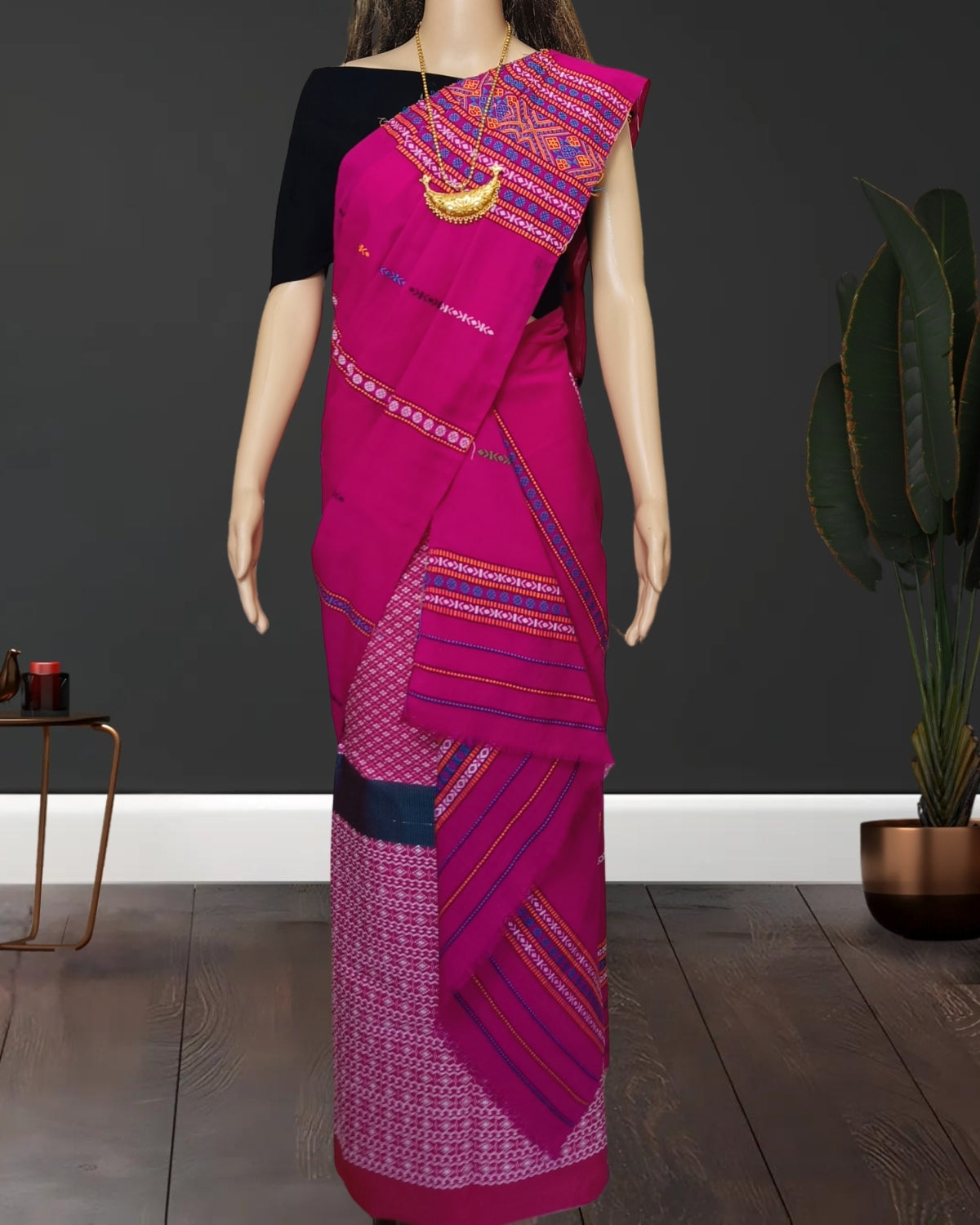 Gero design padmini cotton single sador
