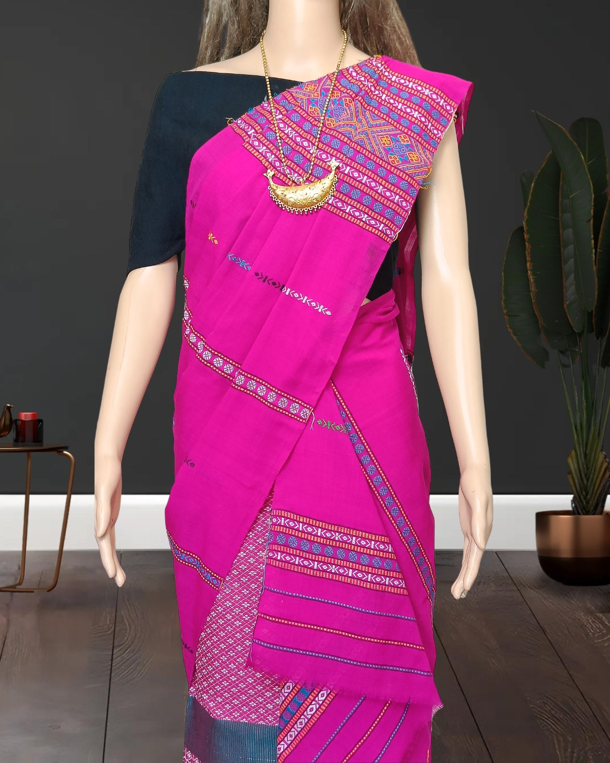 Gero design padmini cotton single sador