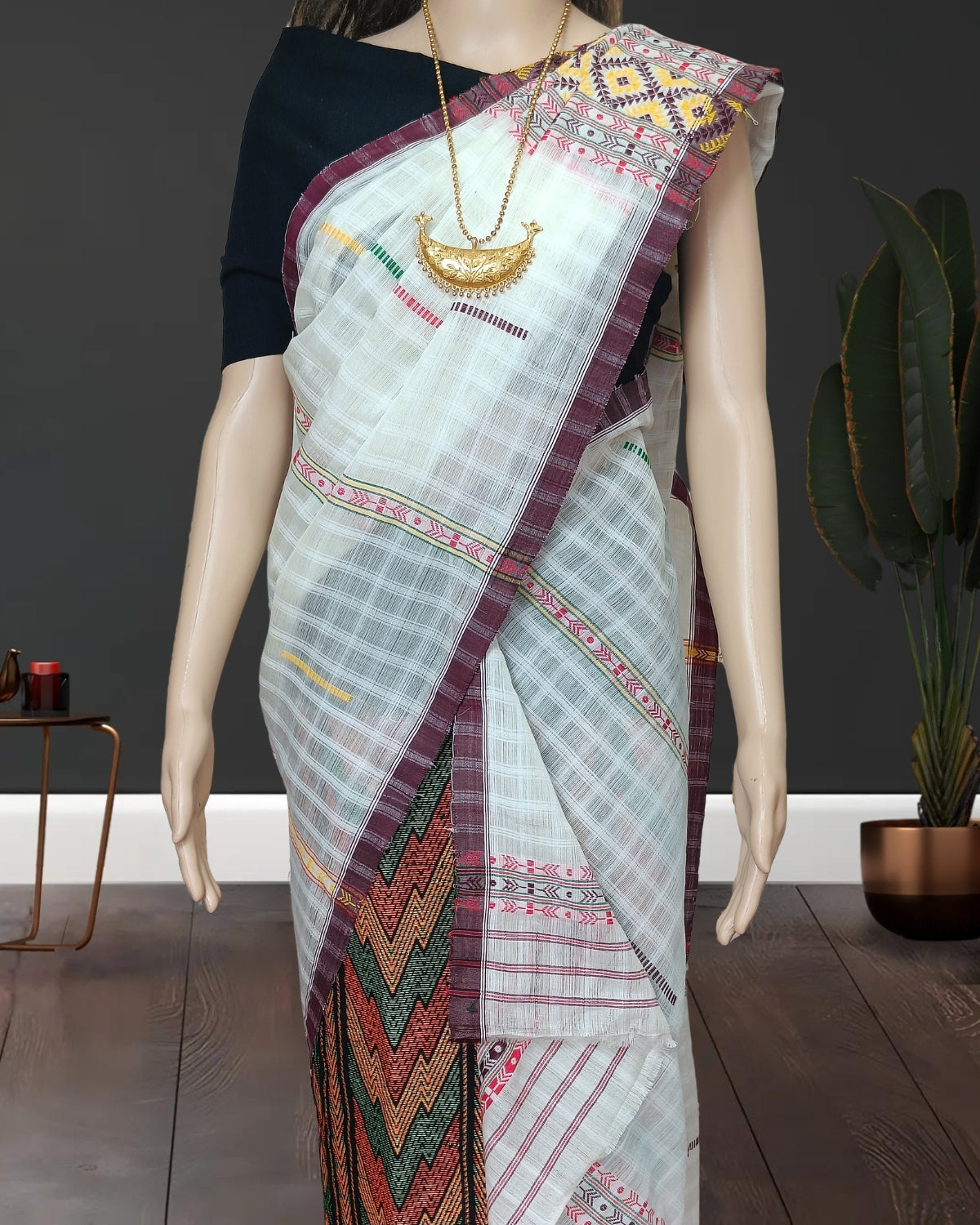 Gero design semi nuni single sador - White