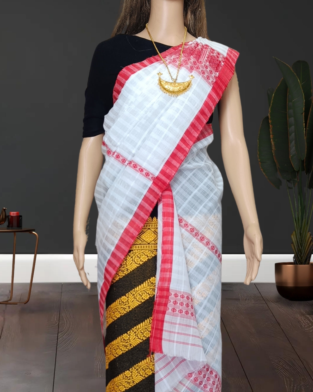 Gero design semi nuni single sador -White