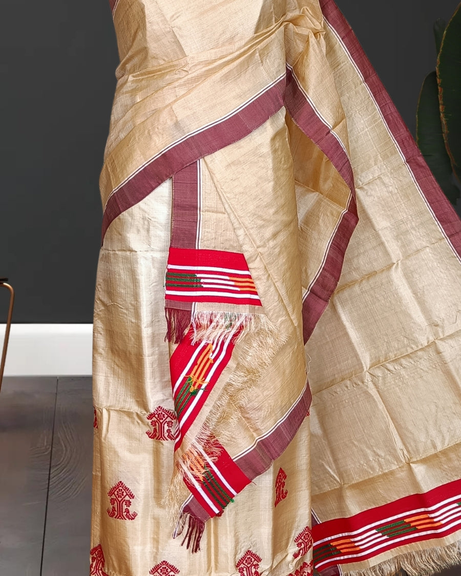 Tussar silk riha